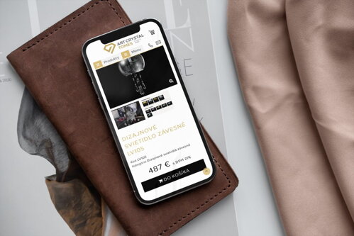 E-shop na mobile - zobrazenie produktu